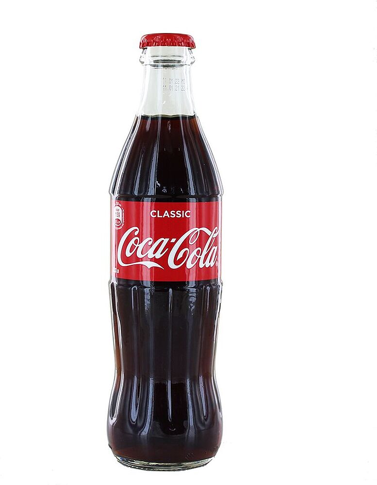Освежающий газированный напиток "Coca-Cola" 0.33л