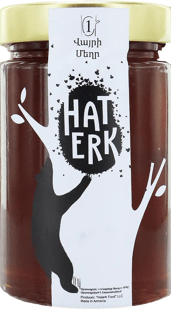 Wild honey "Haterk Wild 1" 450g
