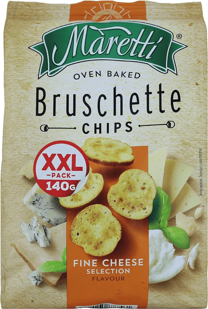 Cheese crackers- bruschette "Maretti" 140g
