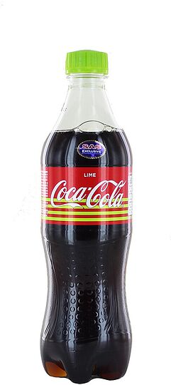 Զովացուցիչ գազավորված ըմպելիք «Coca-Cola» 0.5լ Լայմ