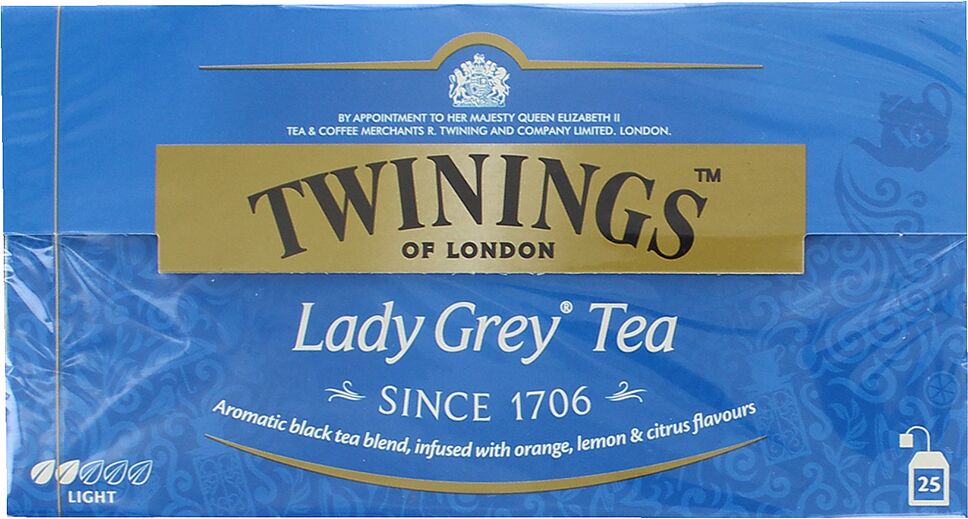 Թեյ սև «Twinings Lady Grey» 50գ

