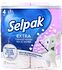 Toilet paper "Selpak Deluxe" 4 pcs 