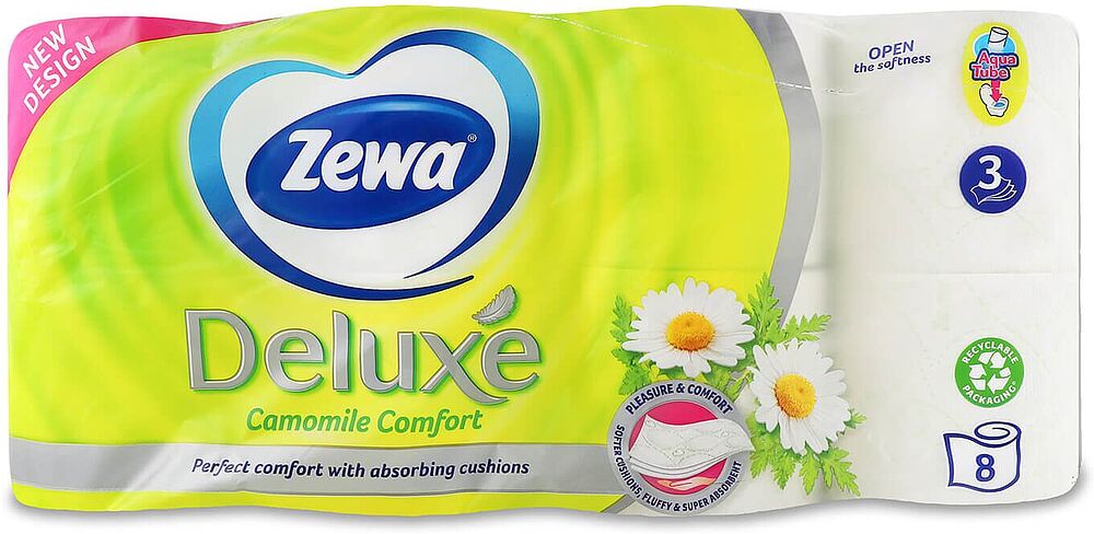 Туалетная бумага "Zewa Deluxe"