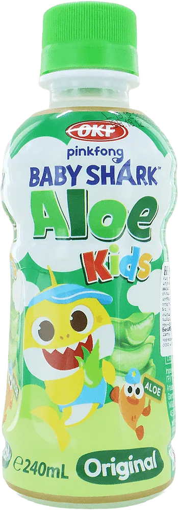 Ըմպելիք ալոեի մանկական «OKF Baby Shark Aloe Kids Original» 240մլ
