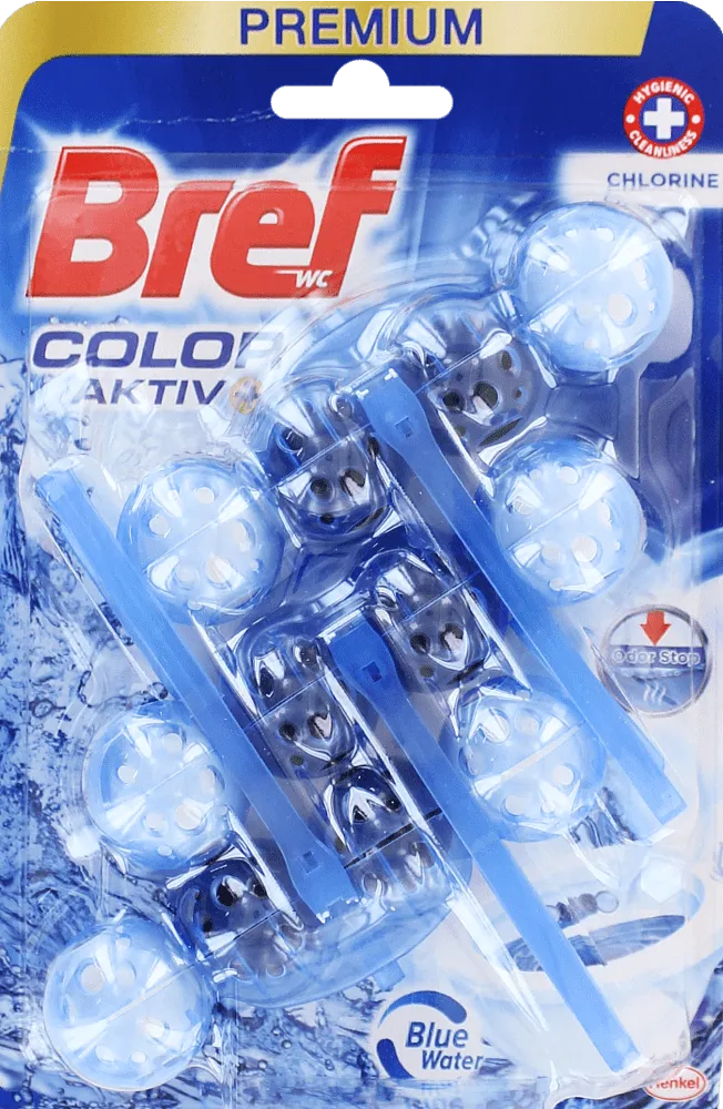 Detergent for toilet "Bref Color" 3*50g
