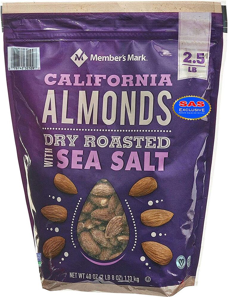 Roasted salty almond 