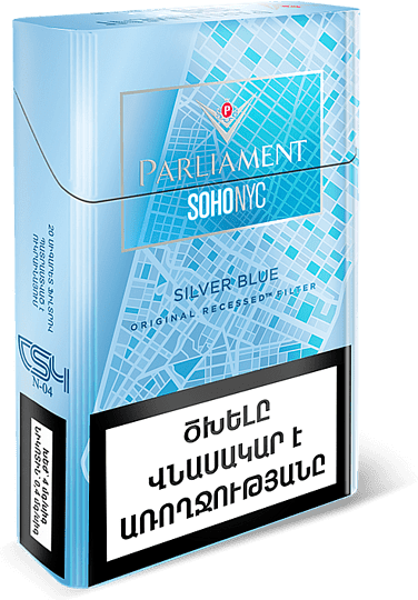 Ծխախոտ «Parliament SohoNyc Silver Blue»

