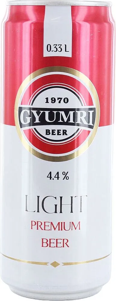 Beer "Gyumri Light" 0.33l
