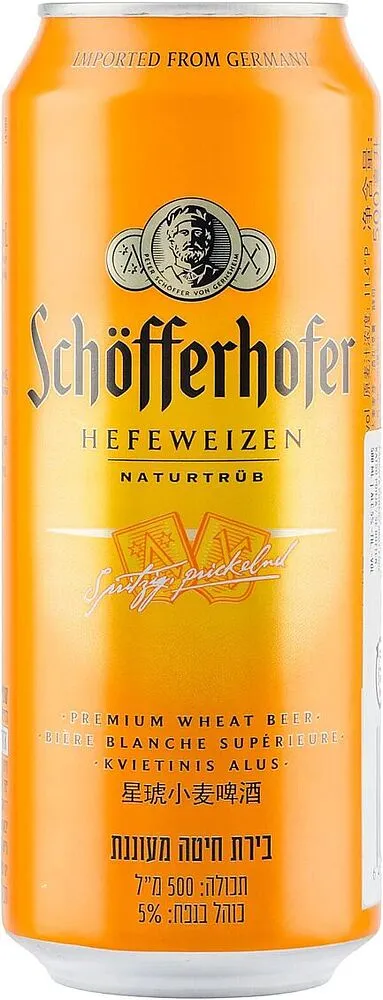 Beer "Schofferhofer" 0.5l
