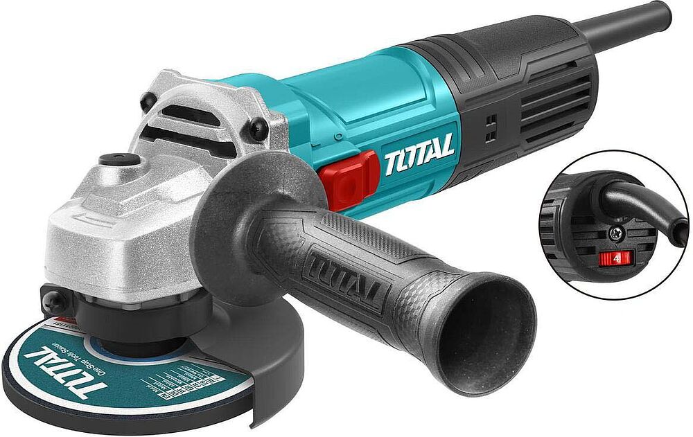 Grinder tool with a regulator "Total"

