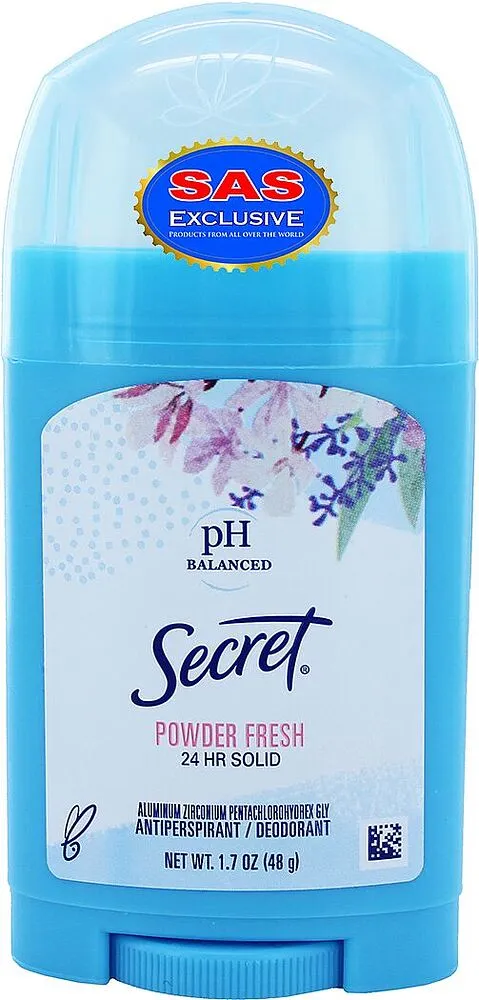 Antiperspirant-stick "Secret Powder Fresh" 48g