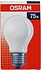 Matte light bulb "Osram Classic 75W"