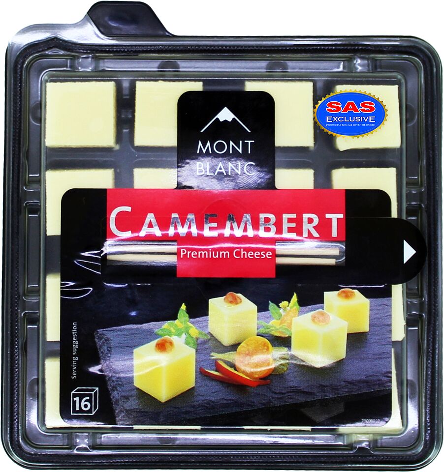 Сыр камамбер "Jermi Mont Blanc" 100г