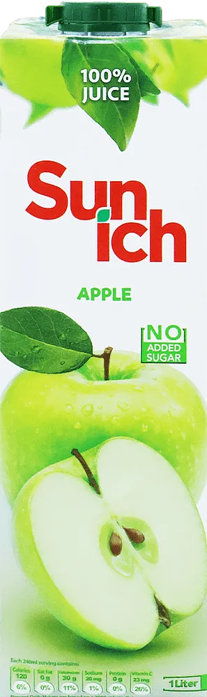 Հյութ խնձորի «Sunich Apple» 1լ
