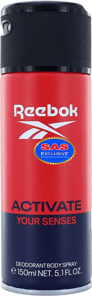 Aerosol deodorant "Reebok Activate Your Senses" 150ml
