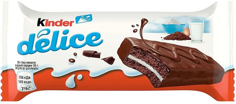 Cocoa biscuit "Kinder Delice" 39g