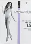 Beige stockings "Sanpellegrino Free Up Daino 15 Den N1"