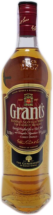 Whiskey "Grant's" 0.375l