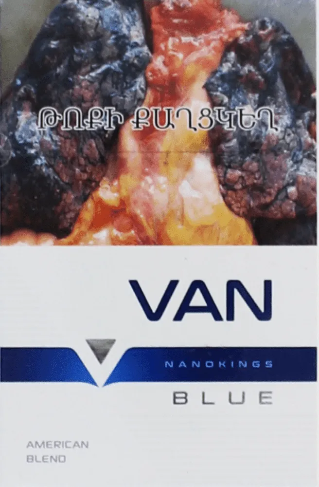 Cigarettes "Van Blue Nanokings"
