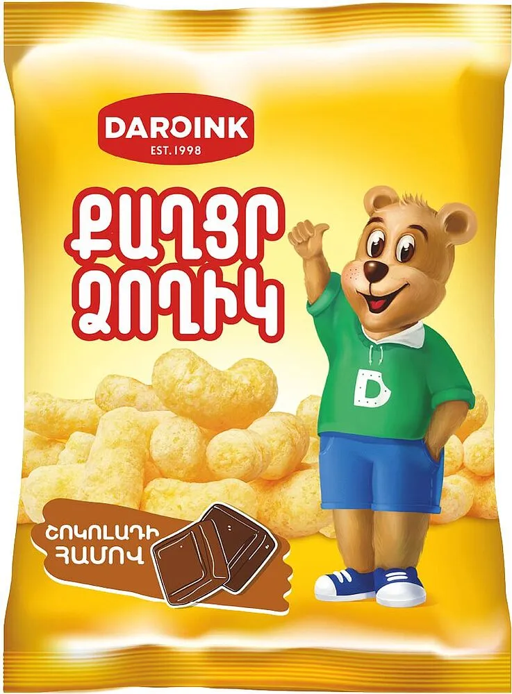 Chocolate corn sticks "Daroink" 80g 
