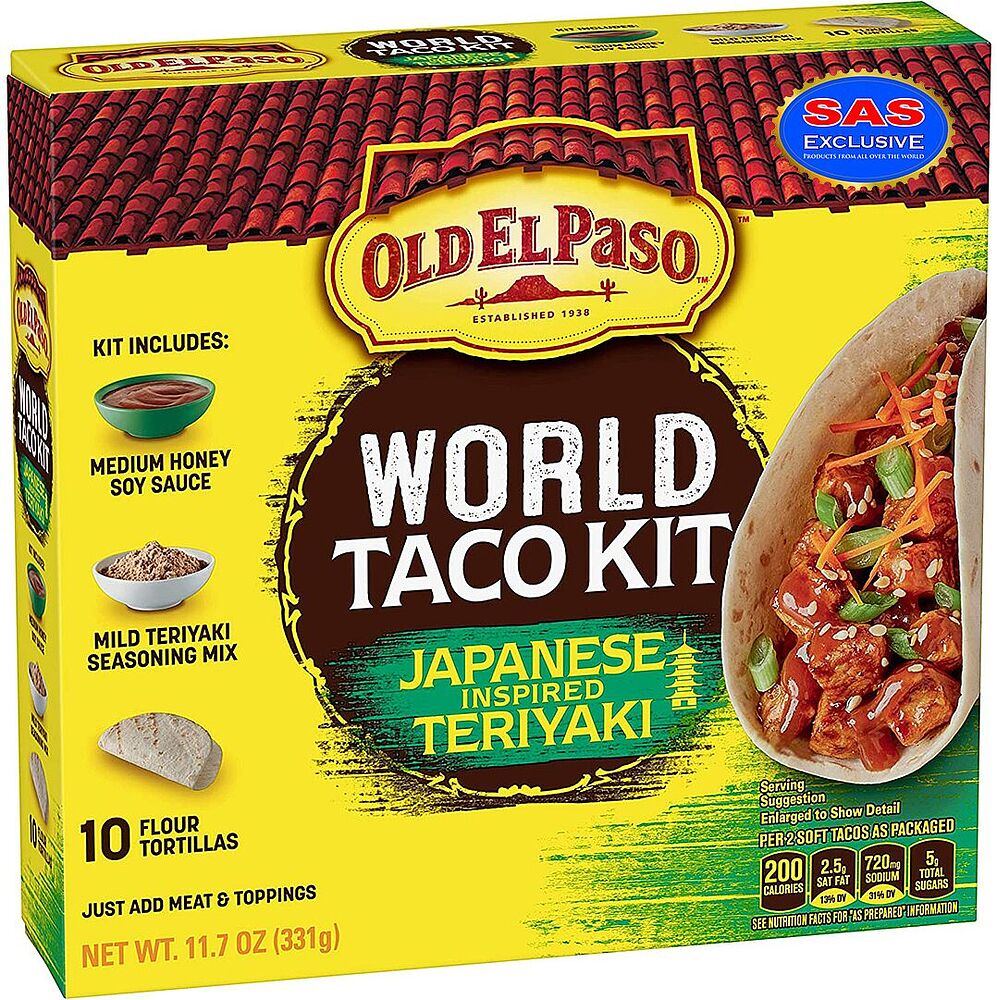 Set "Old El Paso" Taco Teriyaki  331g