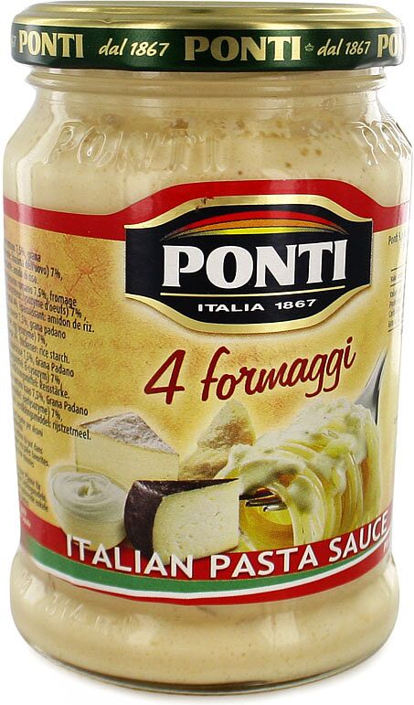 Соус сырный "Ponti 4 Formaggi" 280г