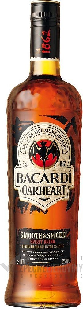 Rum "Bacardi Oakheart" 0.7l