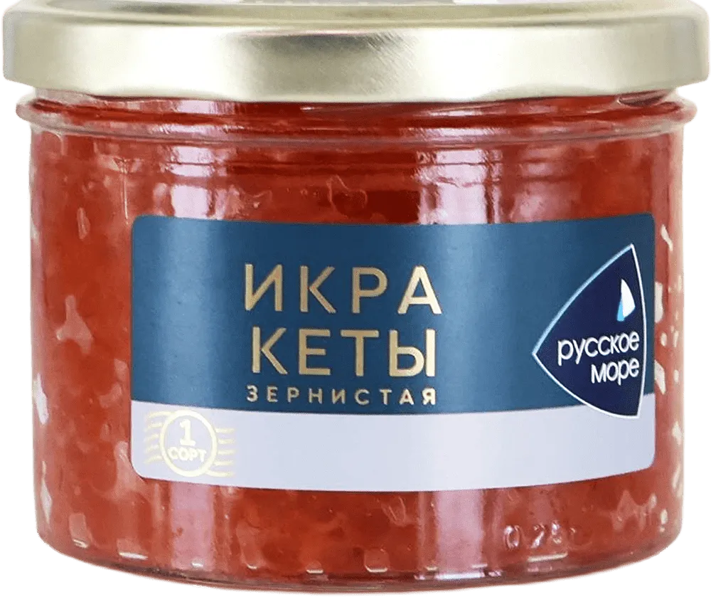 Ձկնկիթ կարմիր «Русское Море» 210գ 