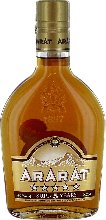 Cognac "Ararat 5*" 250ml 