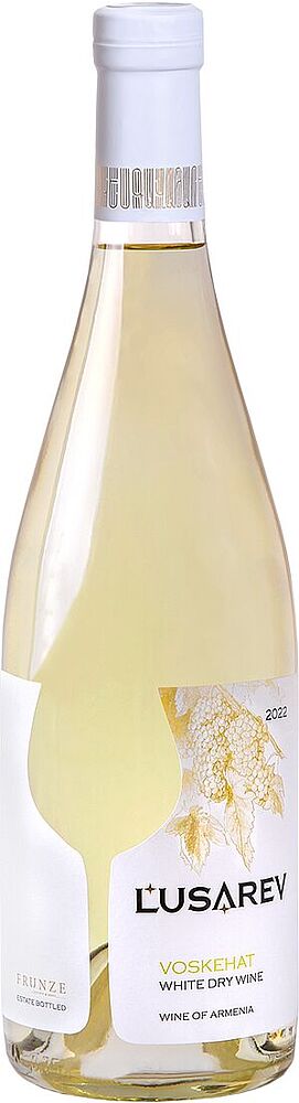 White wine "Lusarev" 0.75l
