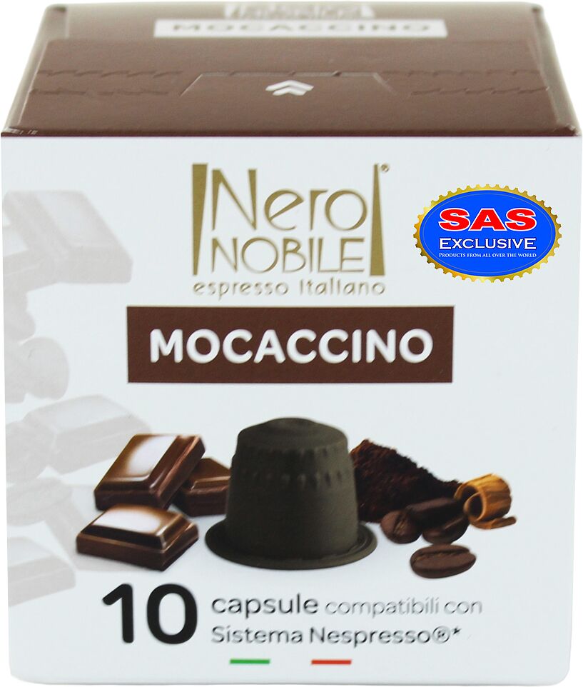 Капсулы кофейные "Nero Nobile Espresso Mocaccino" 43г