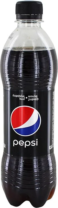 Освежающий газированный напиток "Pepsi Black" 0.5л