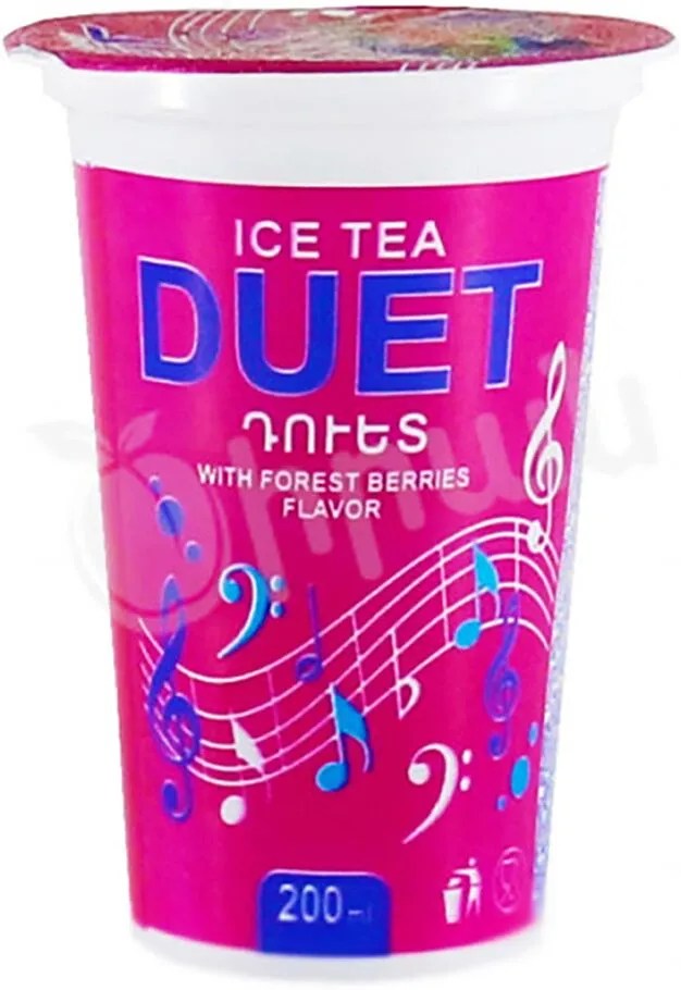Berry flavored ice tea "Duet" 200ml 