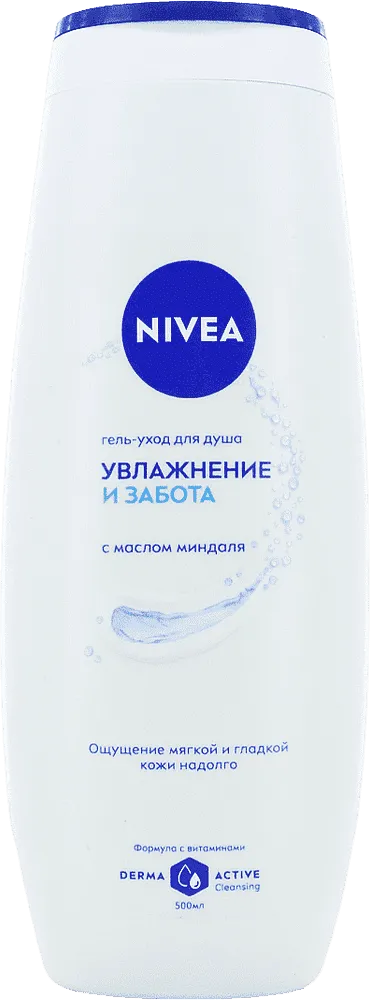 Լոգանքի գել «Nivea Увлажнение И Забота» 500մլ
