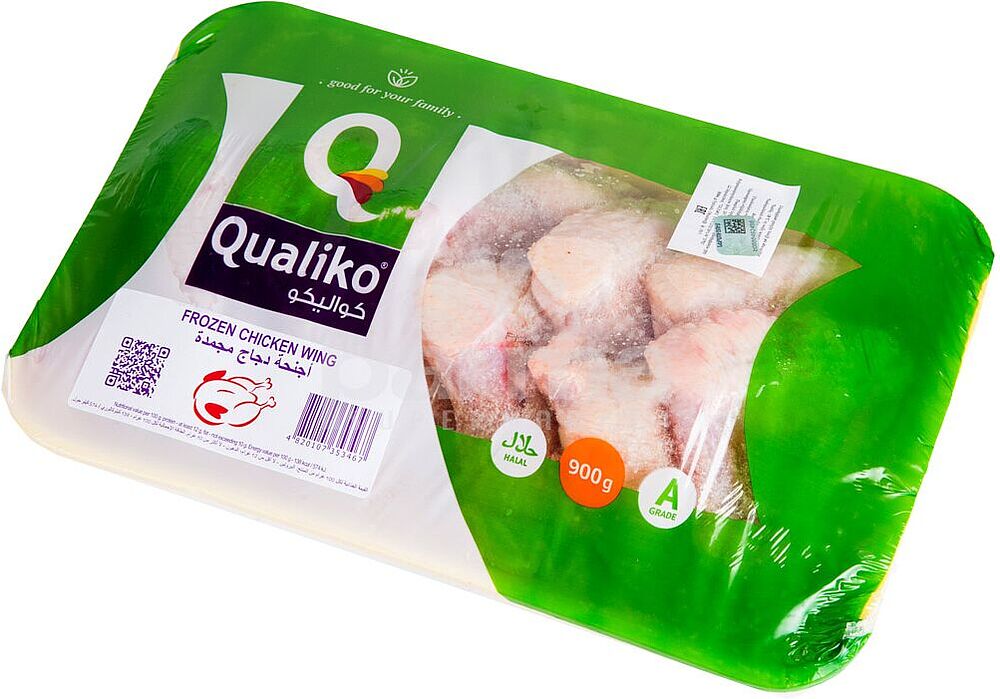 Крылышки куриные  "Qualiko" 900г 
