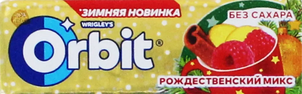 Mix chewing gum "Orbit Christmas Mix" 13.6г 
