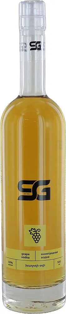 Vodka "SG" 0.5l Grape
