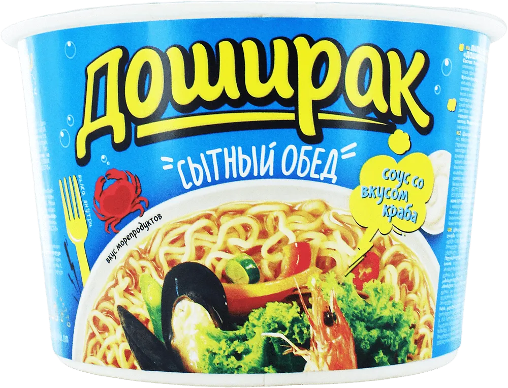 Լապշա ծովամթերքի «Доширак» 110գ