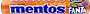 Chewing candy with orange flavour "Mentos Orange" 8x37.5g