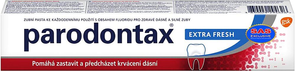 Toothpaste "Parodontax Extra Fresh" 75ml
