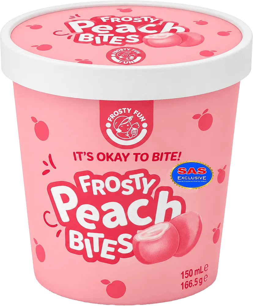 Պաղպաղակ դեղձի «Frosty Fun Peach Bites» 150գ
