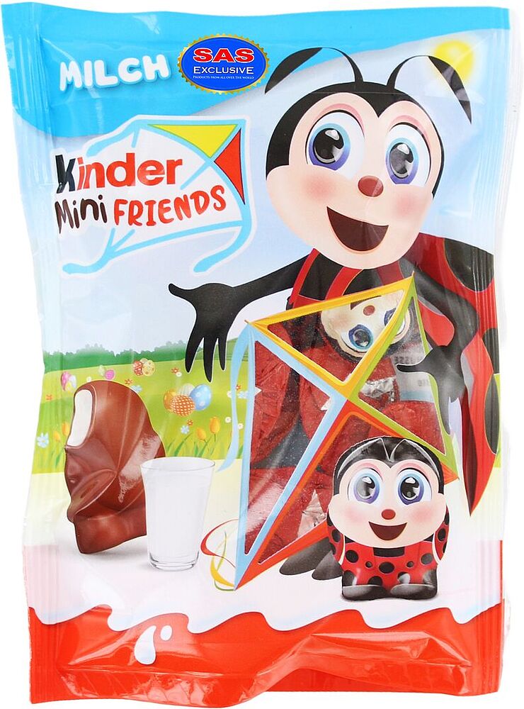 Շոկոլադե կոնֆետներ «Kinder Mini Friends» 122գ