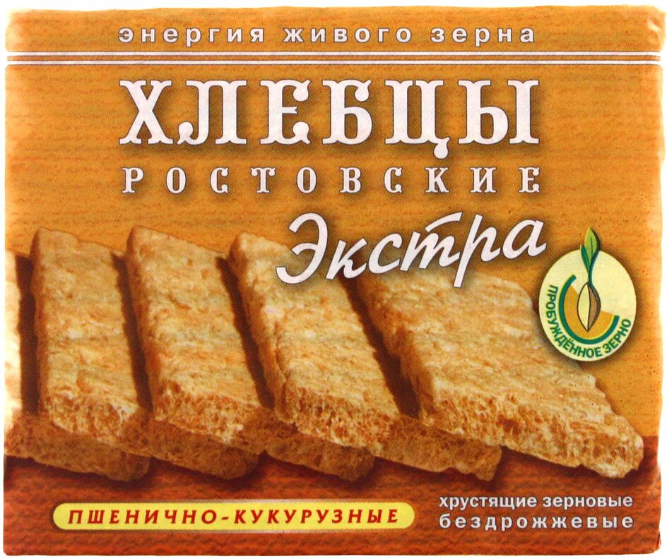 Bread crisps with wheat-corn "Ростовские Экстра"  65g