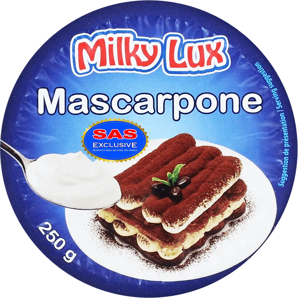 Պանիր մասկարպոնե «Milky Lux Mascarpone» 250գ