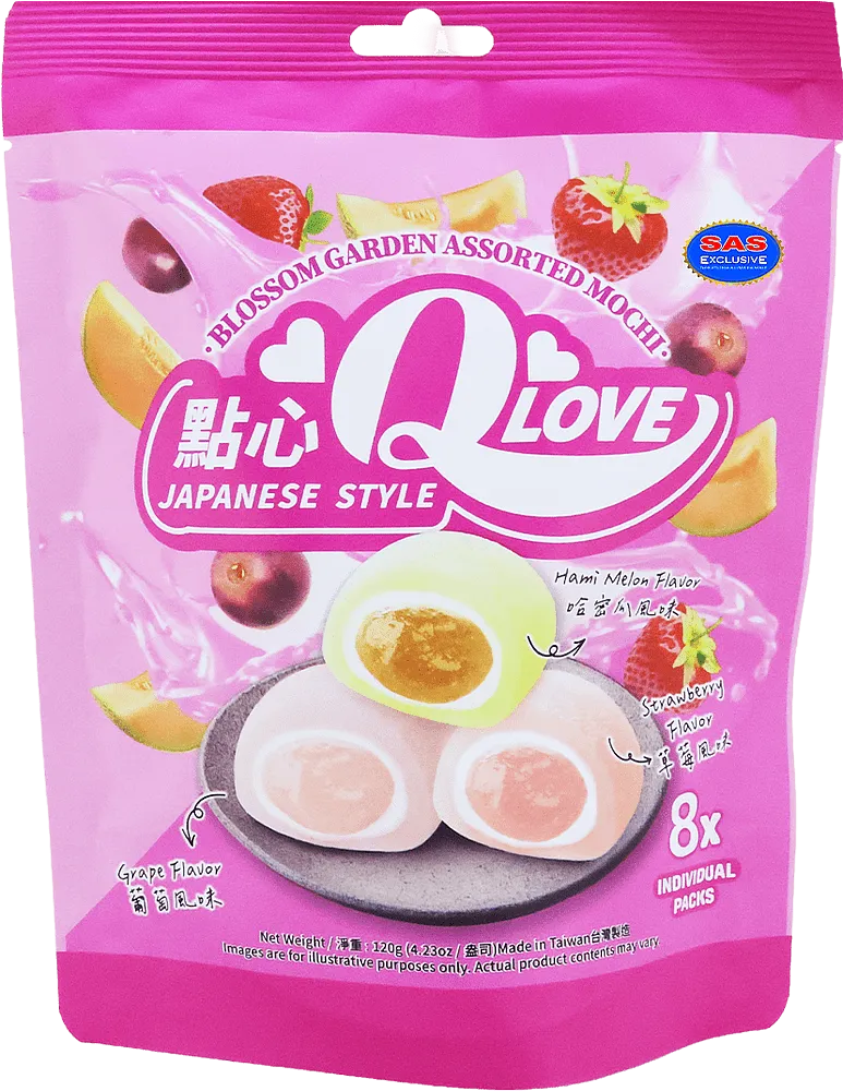 Թխվածք մոչի մրգային համով «QԼove Japanese Style» 120գ
