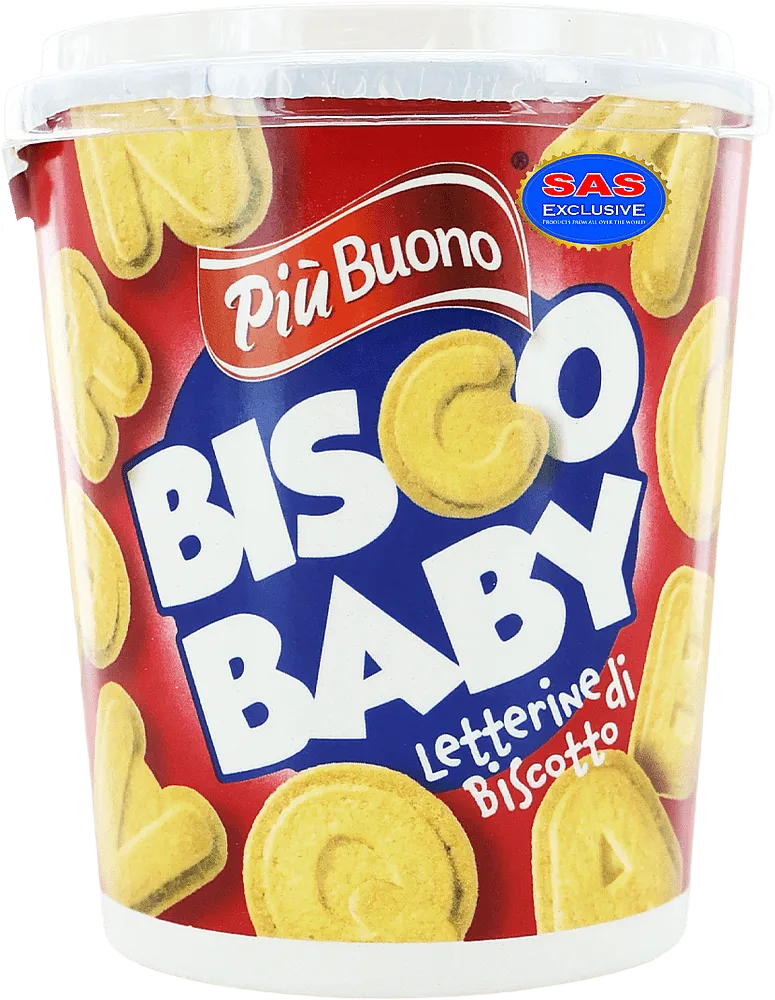 Թխվածքաբլիթ խրթխրթան «Piu Buono Bisco Baby» 125գ
