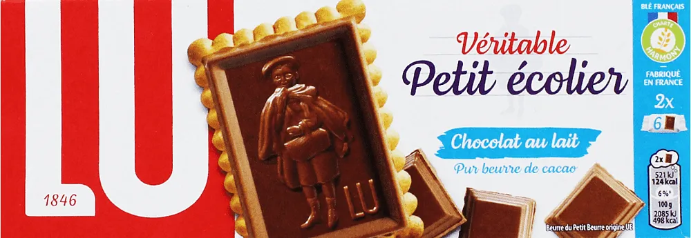 Cookies with chocolate "LU Veritable" 150g
