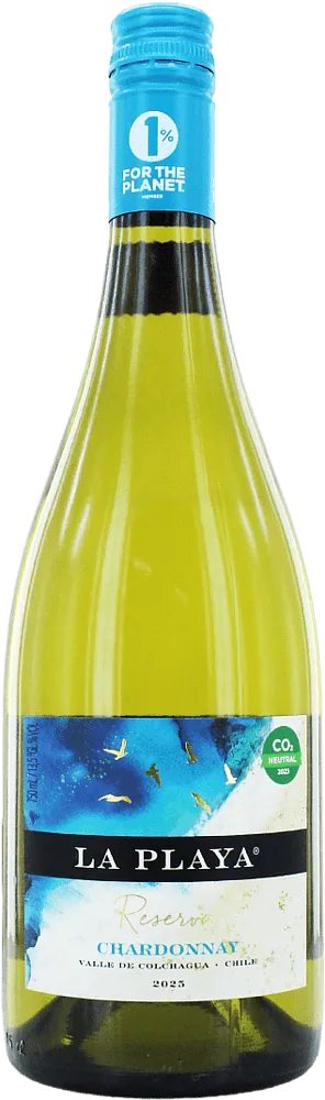 White wine "La Playa Chardonnay" 0.75l   
