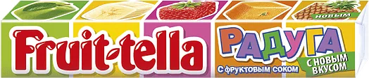 Fruit flavored chewing candies "Fruittella" 42.5g 