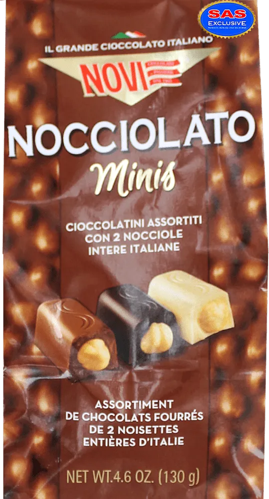 Chocolate candies "Novi Nocciolato Minis" 130g
